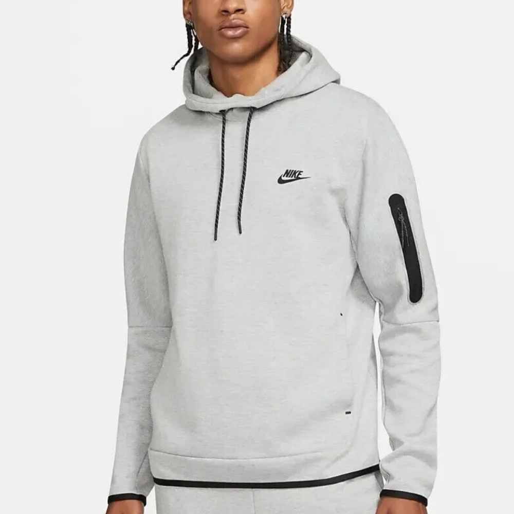 NIKE Men's Sportswear Tech Fleece hoodie Sweatshirt Size 3XL XXXL DD5174-063